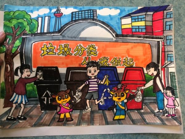 為小藝術(shù)家們點(diǎn)贊!“垃圾分類,我們有‘畫(huà)’說(shuō)” 為小藝術(shù)家們點(diǎn)贊!“垃圾分類,我們有‘畫(huà)’說(shuō)”